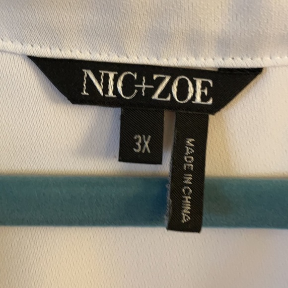 Nic + Zoe crisp white tunic - Picture 2 of 2